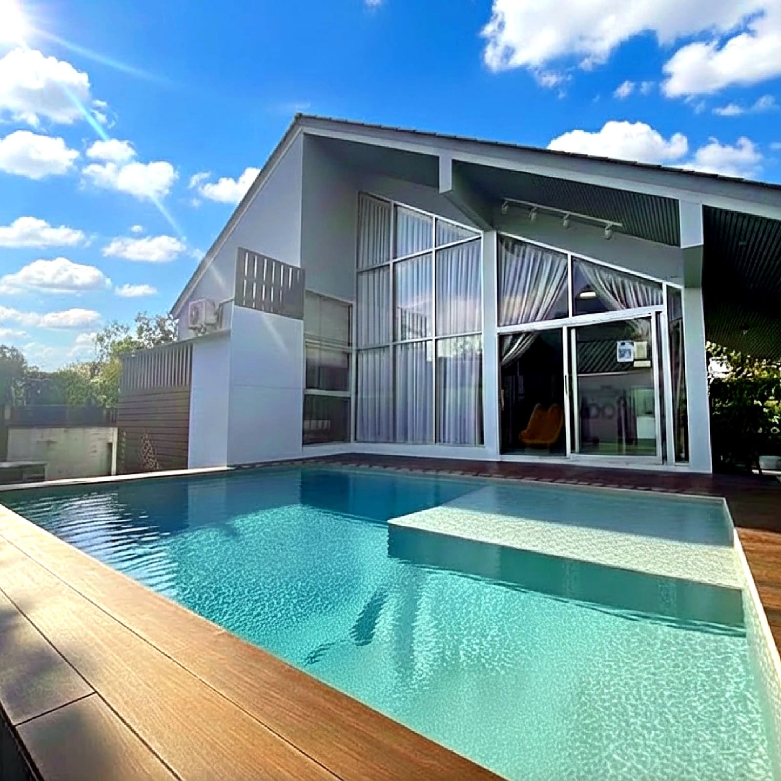 Poolside Decking