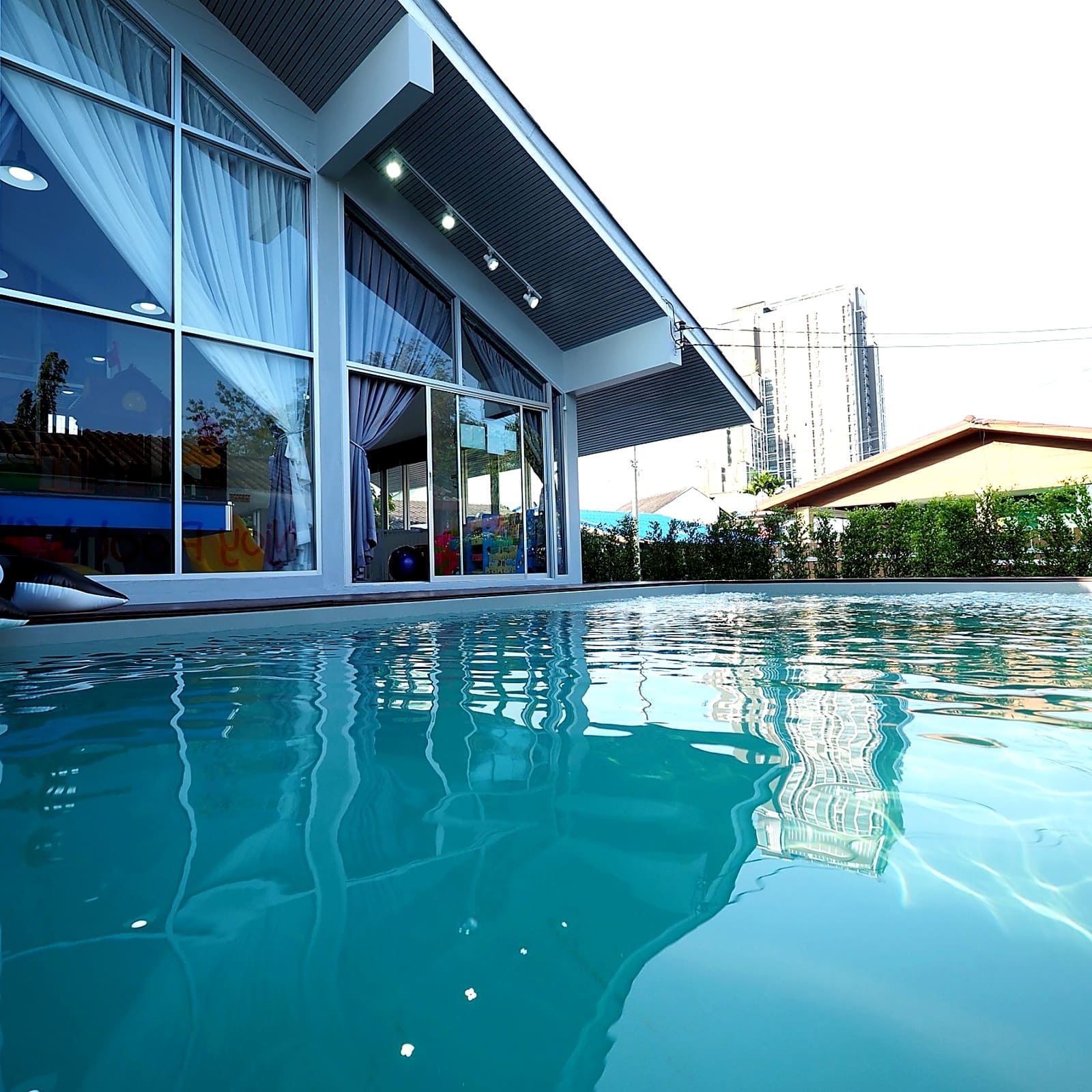 Poolside Garden